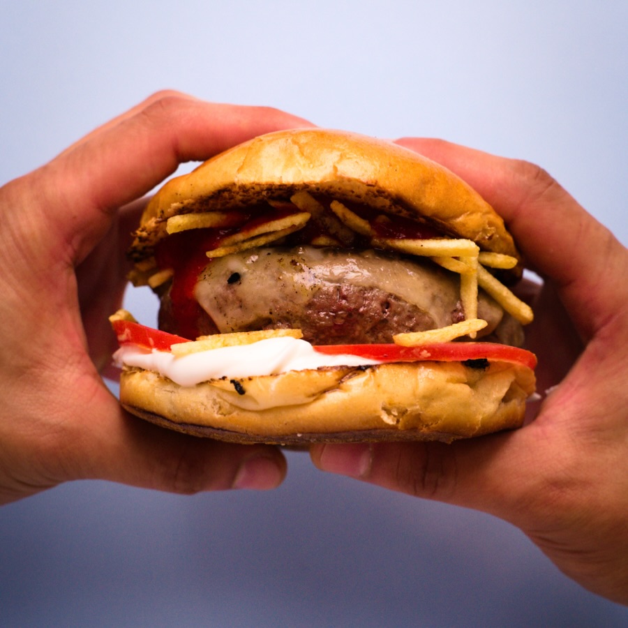 La hamburguesa de Ohana